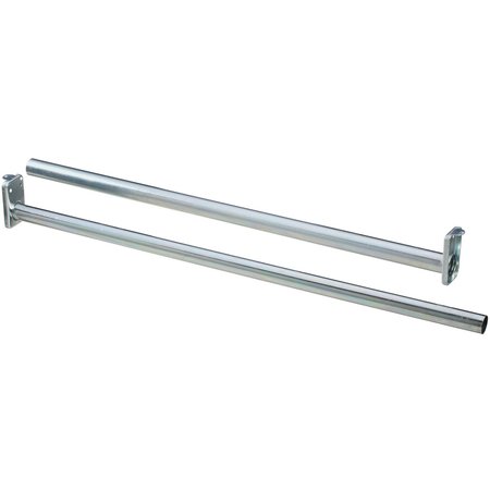 National Hardware 48 in. L Adjustable Bright Steel Closet Rod N338-319